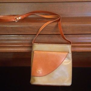 Genuine Italian Leather Crossbody Purse